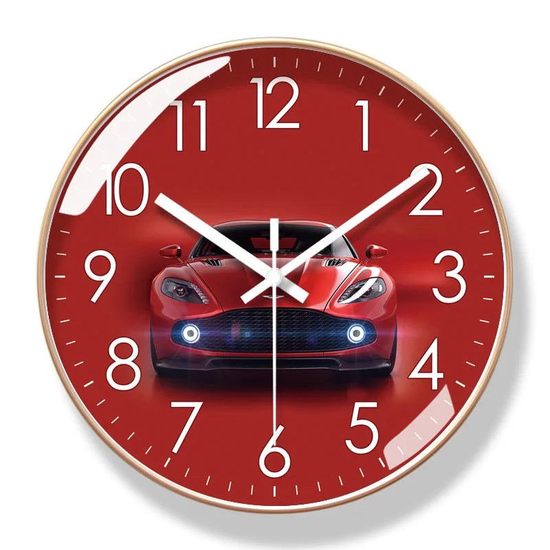 Racing Spirit Wall Clock