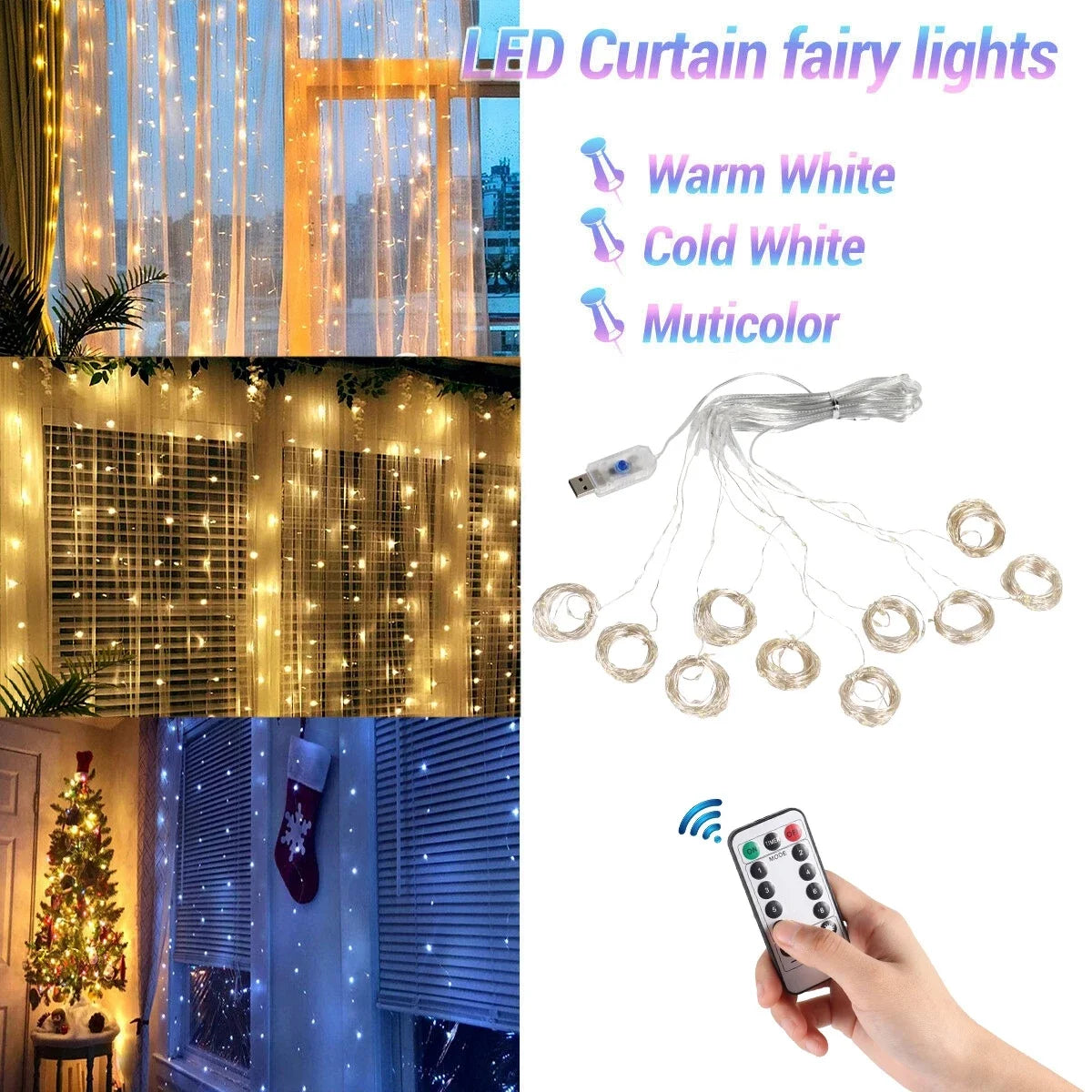 Magical Christmas Lights Decoration