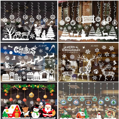 2025 Festive Christmas Decorations Stickers (5 Pcs/pack)