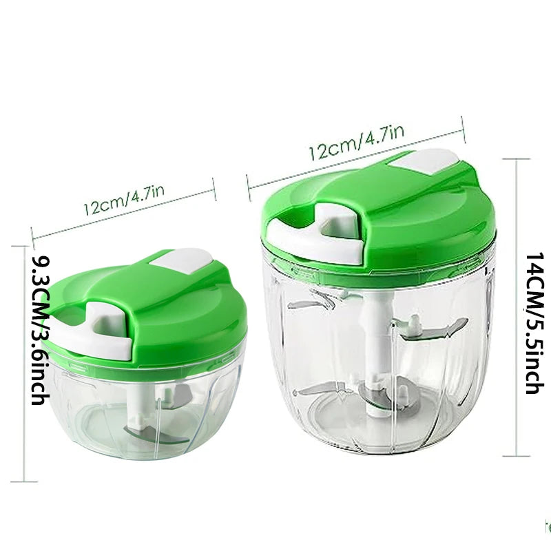 SpinPrep – Multi-Purpose Rotating Mincer for Meat, Garlic & Vegetables
