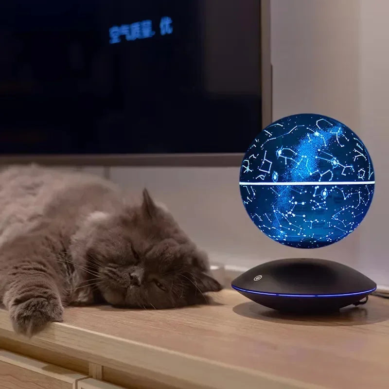 OrbitGlow – Magnetic Levitation Moon Lamp