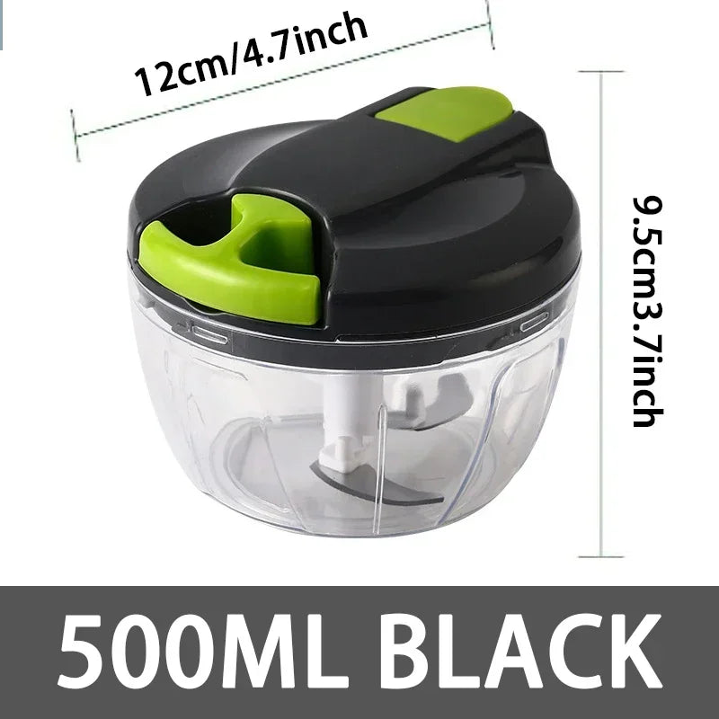 SpinPrep – Multi-Purpose Rotating Mincer for Meat, Garlic & Vegetables