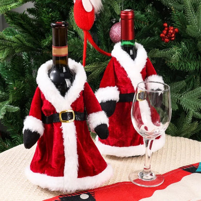 Charming Christmas Wine Bottle Wrap (1 PC/pack)