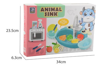 Kids' Interactive Kitchen Sink Set