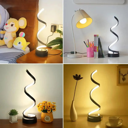 Modern Curve LED Lamp