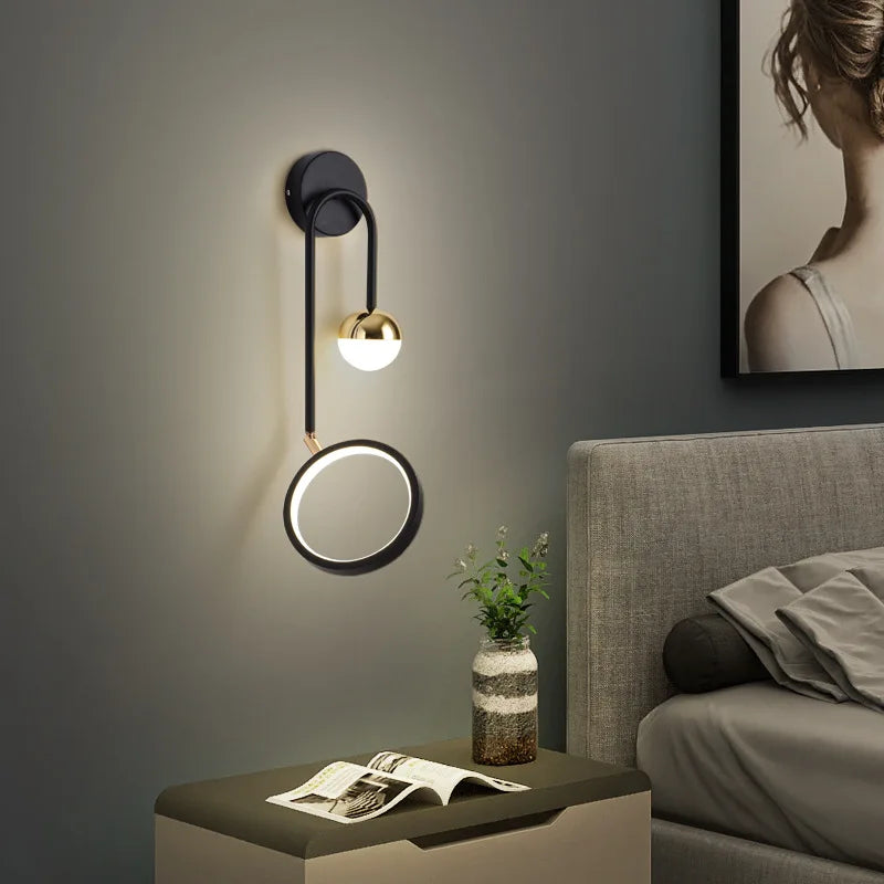 GlowNest – Modern Ball Wall Light