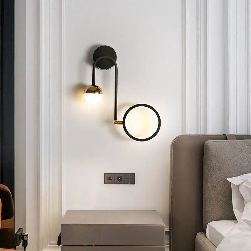 GlowNest – Modern Ball Wall Light