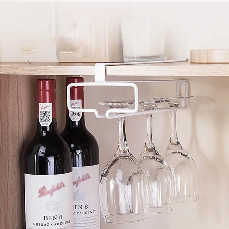 Elegance UnderGlass – Wine Glass Holder with No Drill Installation