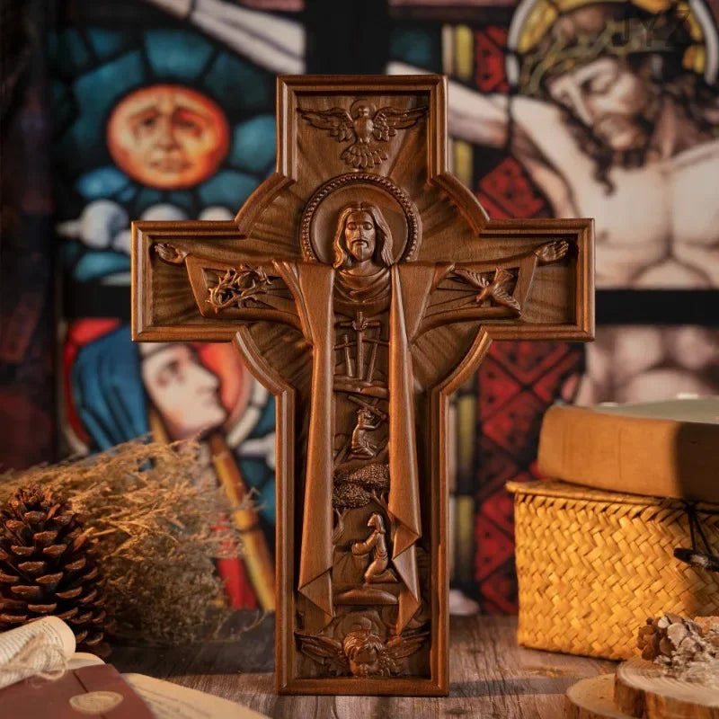 Light of Redemption – Catholic Wall Decorative Cross