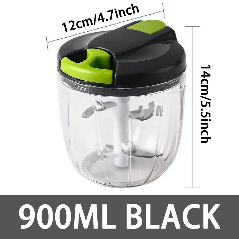 SpinPrep – Multi-Purpose Rotating Mincer for Meat, Garlic & Vegetables