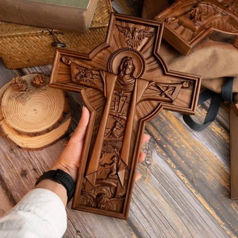 Light of Redemption – Catholic Wall Decorative Cross