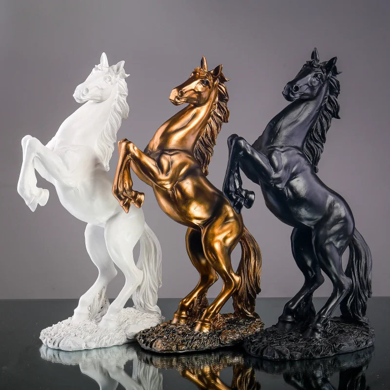 Equus Essence – Abstract Horse Figurine for Modern Home Ambience