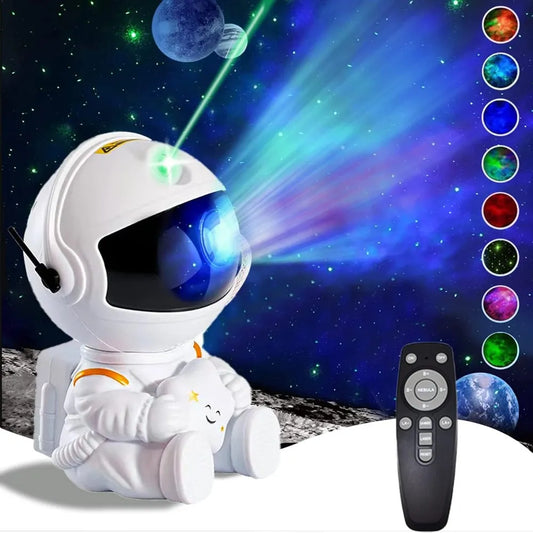 Astronaut's StarDream: Immersive Galaxy & Nebula Projector for Cosmic Slumbers