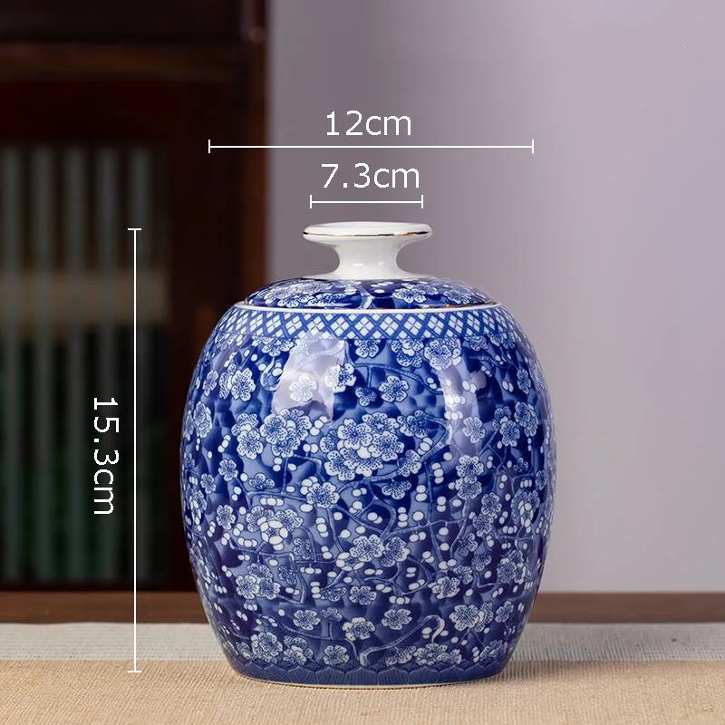 Imperial Bloom Canister – Oriental Elegance with Purpose