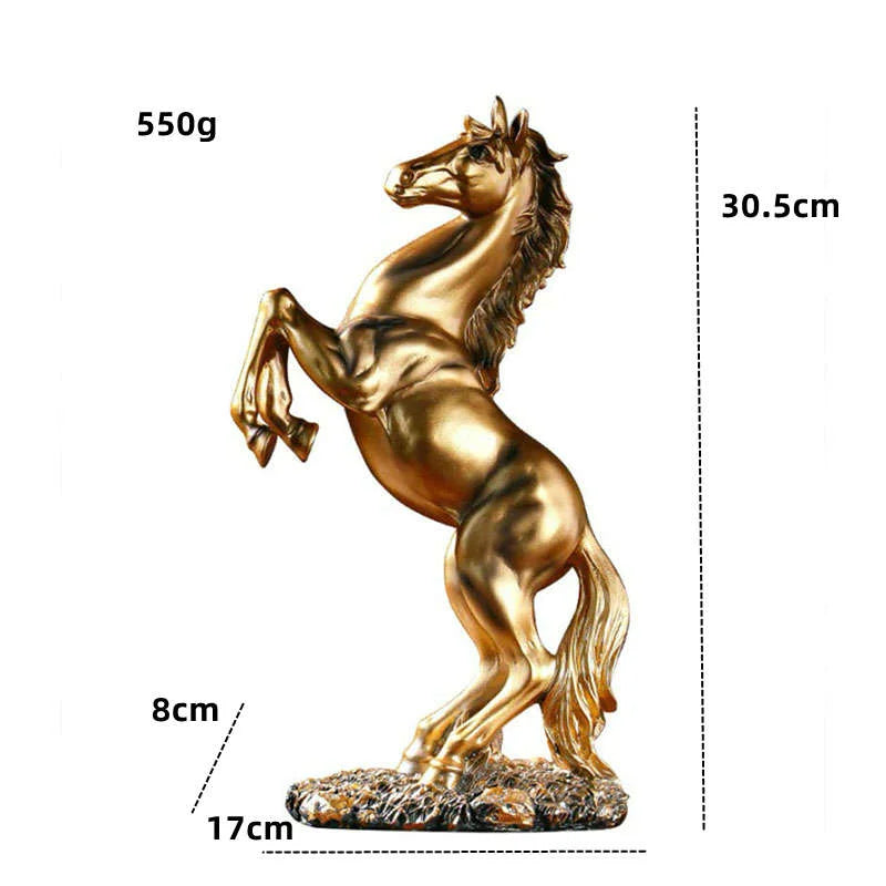 Equus Essence – Abstract Horse Figurine for Modern Home Ambience
