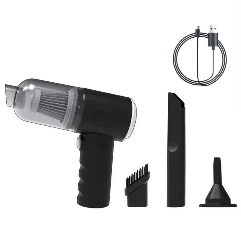 PowerClean Mini – 9000Pa Wireless Vacuum Cleaner for Car & Home