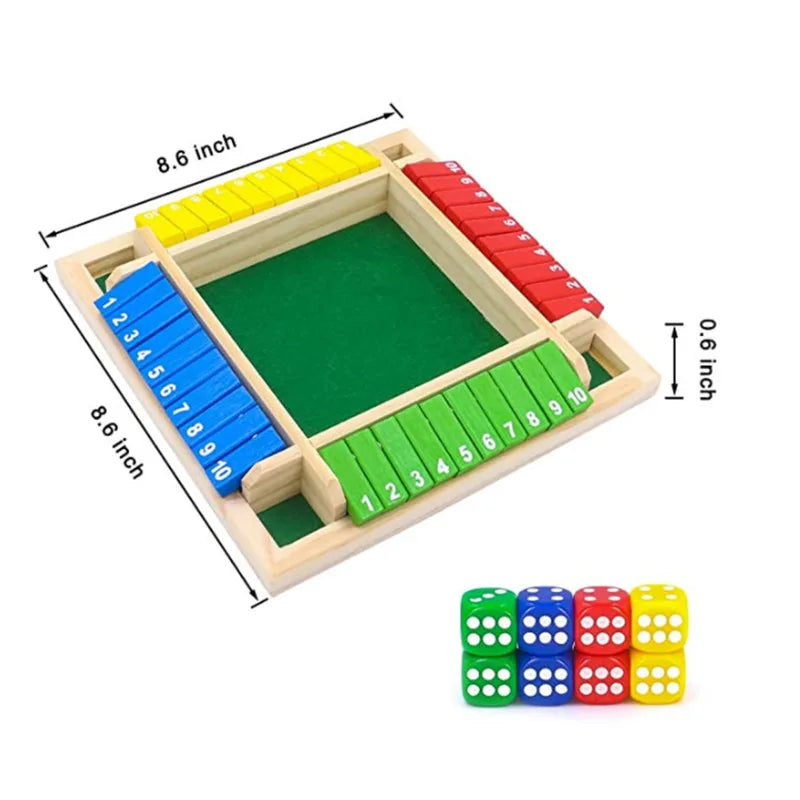 Deluxe family game Shut The Box