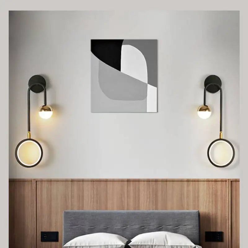 GlowNest – Modern Ball Wall Light