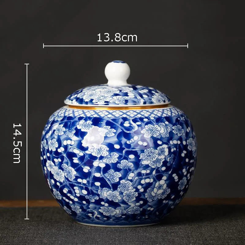 Imperial Bloom Canister – Oriental Elegance with Purpose