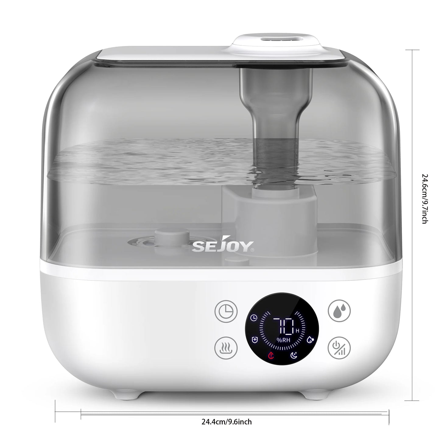 AquaCloud 5L – Ultra Humidifier for Large Rooms (110/220V)