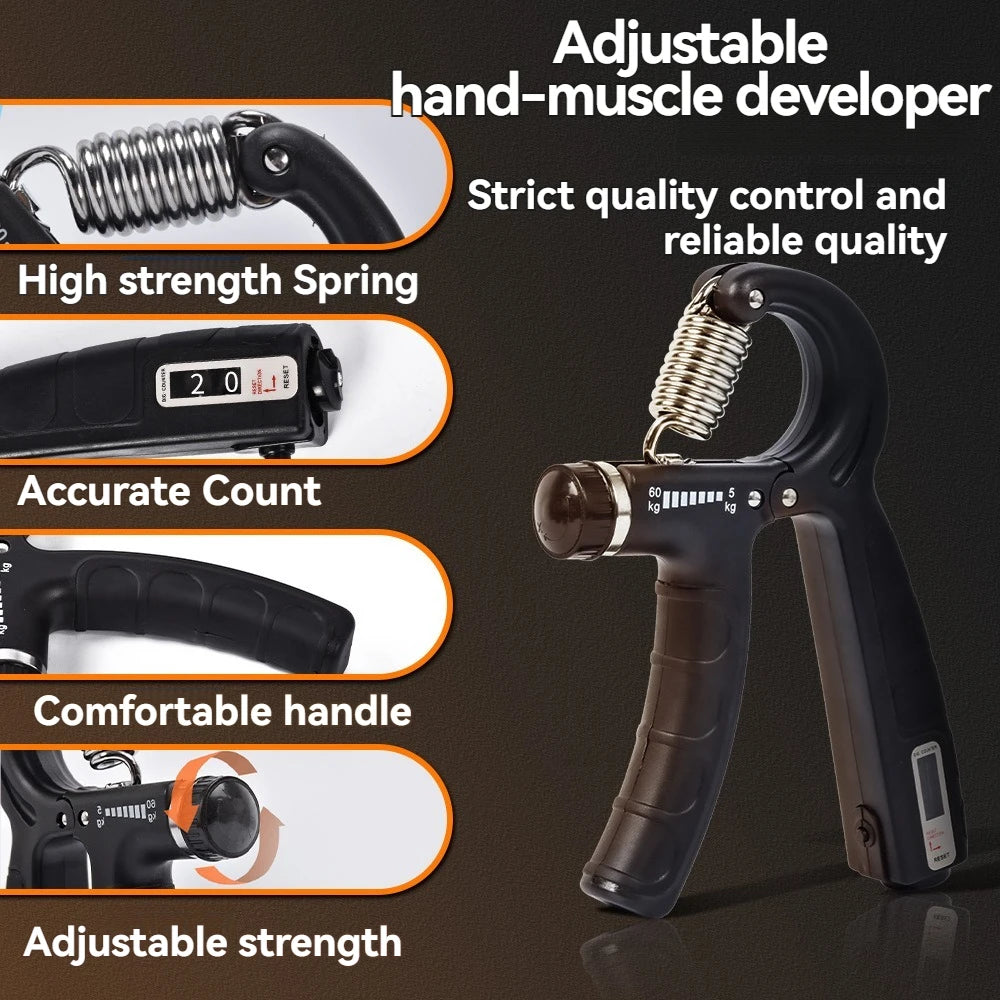 MaxGrip Strengthener – Adjustable 5-60kg