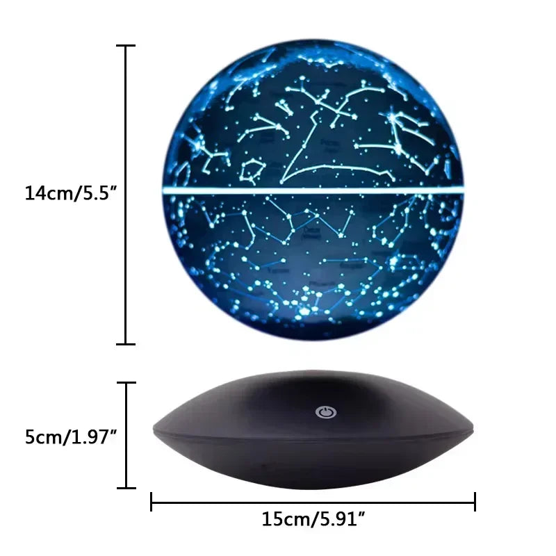 OrbitGlow – Magnetic Levitation Moon Lamp