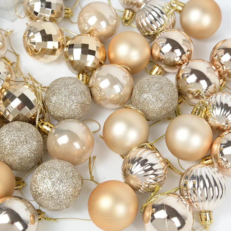 Delightful Hanging Christmas Ball Decorations