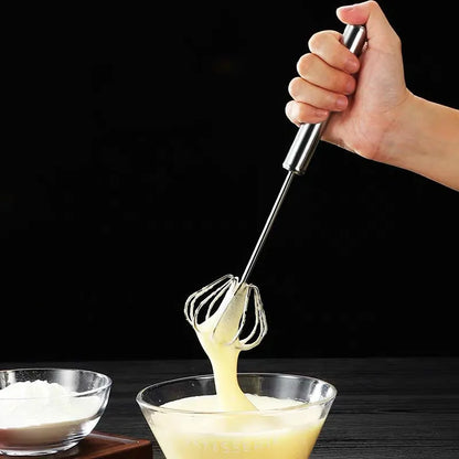 EasyWhip: Semi-Automatic Hand Mixer with Self-Turning Whisk