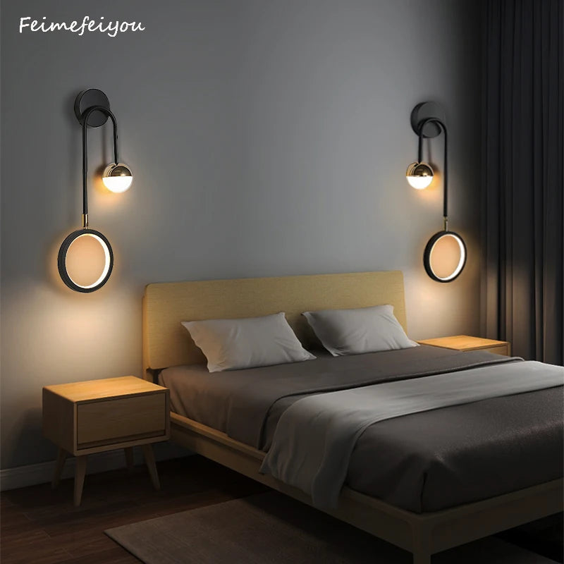 GlowNest – Modern Ball Wall Light