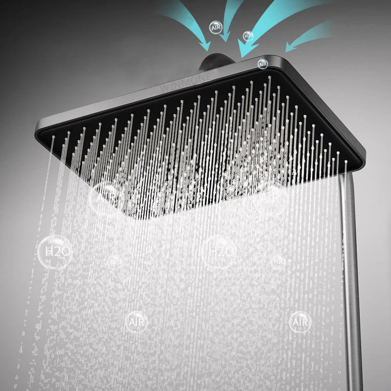 LuxAura Shower – Smart LED Thermostat Shower System