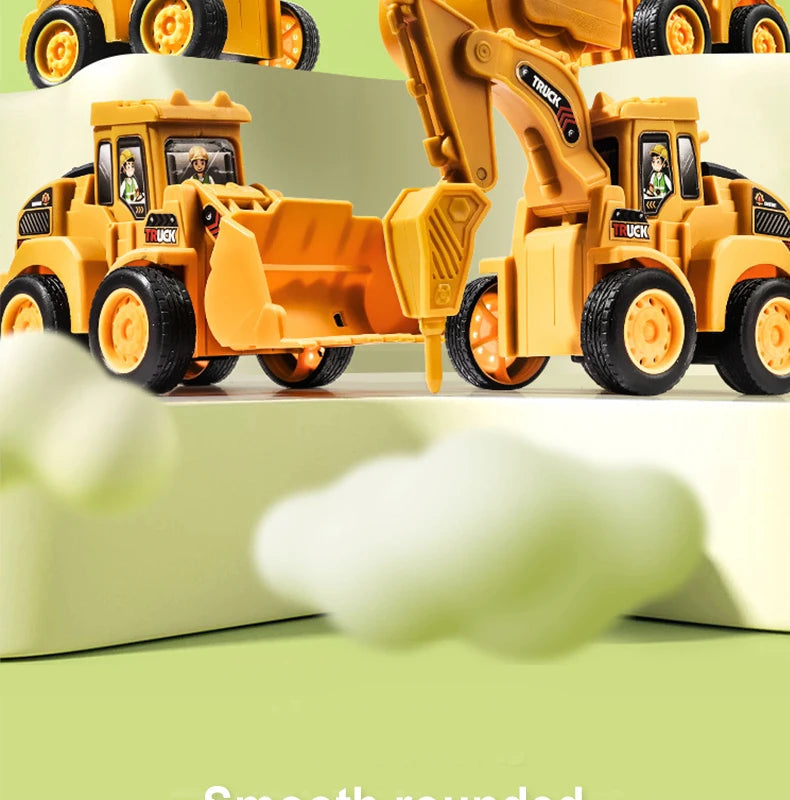 Construction Adventure Vehicle Set