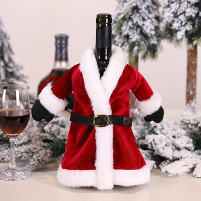 Charming Christmas Wine Bottle Wrap (1 PC/pack)