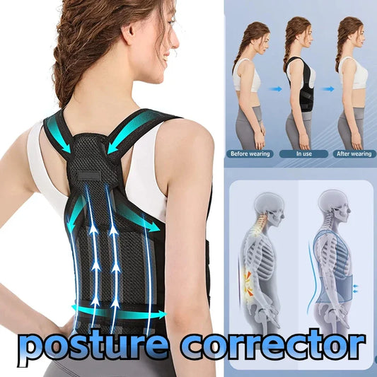 SpineGuard Pro – Adjustable Orthopaedic Posture Corrector for Back and Spine