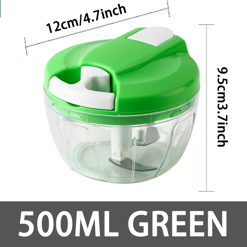SpinPrep – Multi-Purpose Rotating Mincer for Meat, Garlic & Vegetables