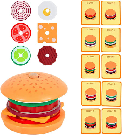 Creative Burger Stacking Playset