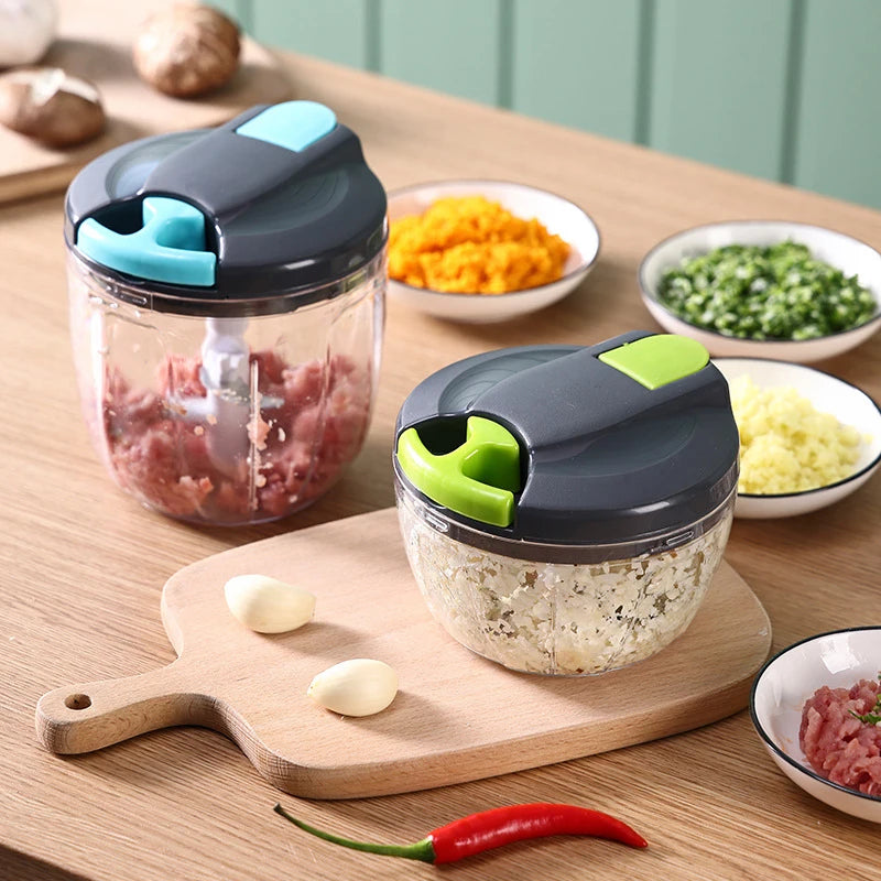 SpinPrep – Multi-Purpose Rotating Mincer for Meat, Garlic & Vegetables