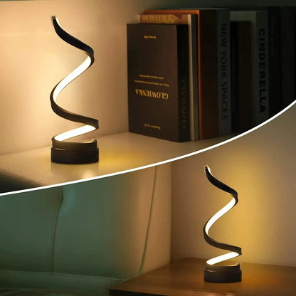 Modern Curve LED Lamp