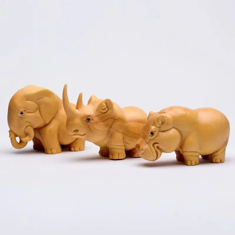Nature's Guardians – Handcrafted Animal Sculptures