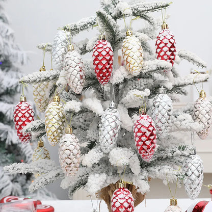 Charming Pine Cone Christmas Ornaments