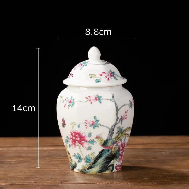Imperial Bloom Canister – Oriental Elegance with Purpose