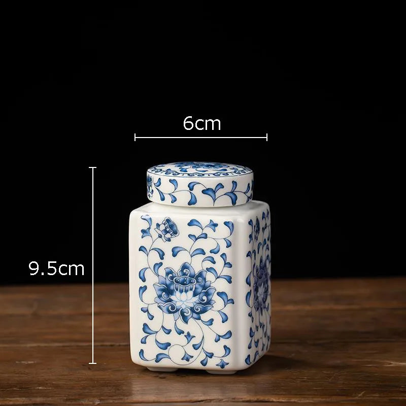 Imperial Bloom Canister – Oriental Elegance with Purpose