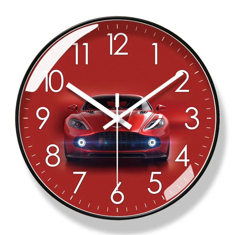 Racing Spirit Wall Clock