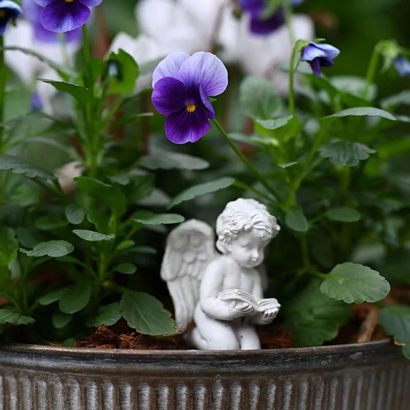 Miniature Angel Garden Set.