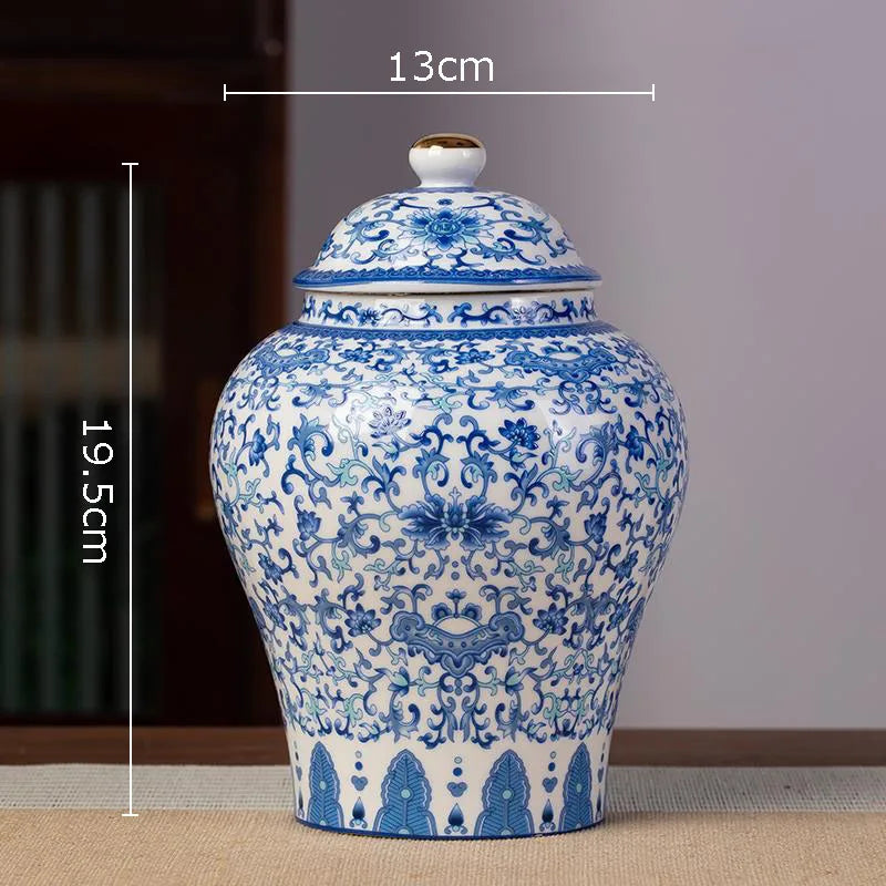 Imperial Bloom Canister – Oriental Elegance with Purpose