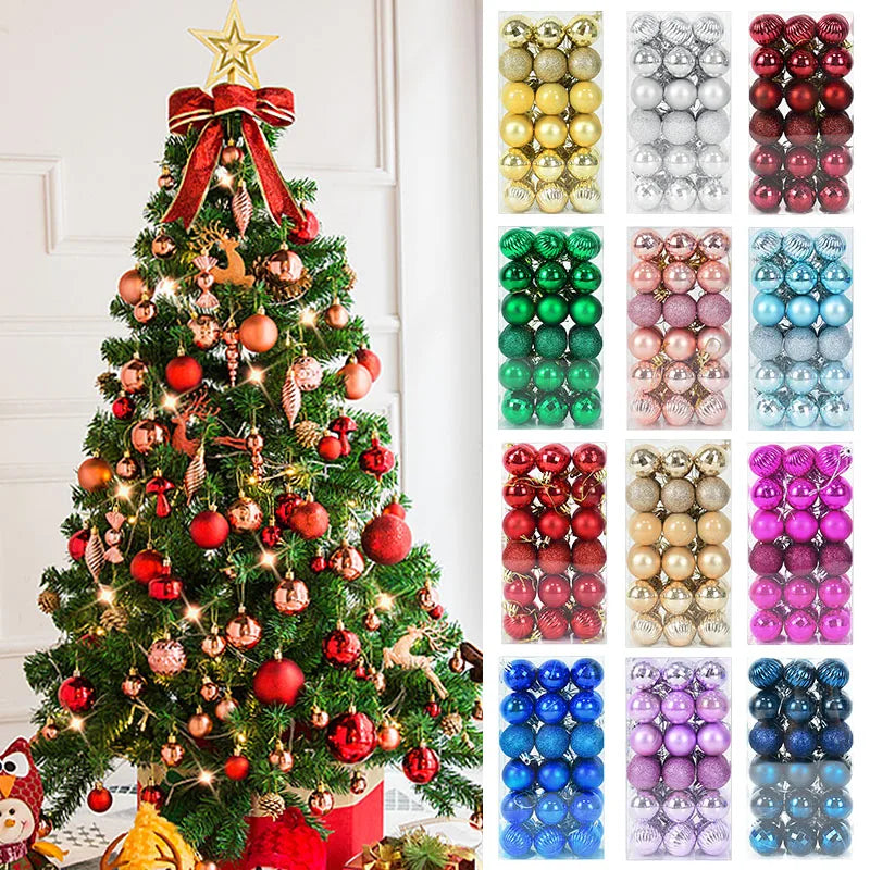 Delightful Hanging Christmas Ball Decorations