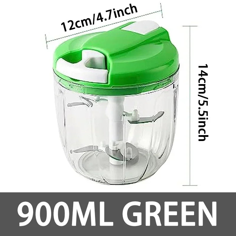 SpinPrep – Multi-Purpose Rotating Mincer for Meat, Garlic & Vegetables