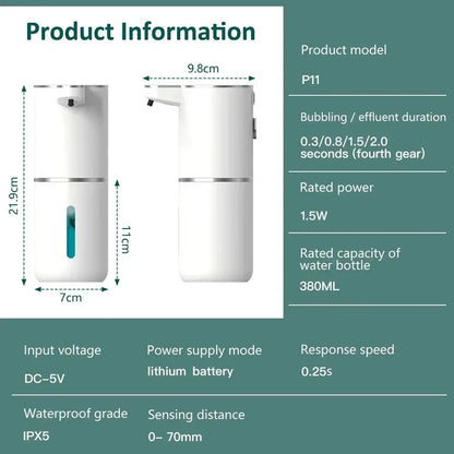 FoamSense: el dispensador de jabón inteligente sin contacto para un hogar higiénico 