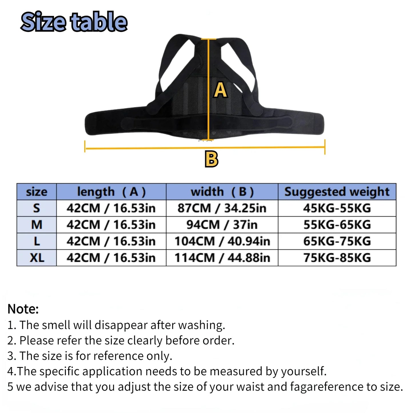 SpineGuard Pro – Adjustable Orthopaedic Posture Corrector for Back and Spine