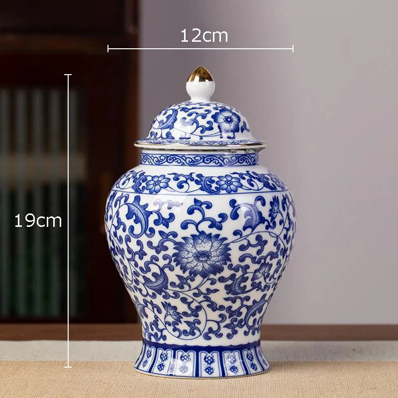 Imperial Bloom Canister – Oriental Elegance with Purpose