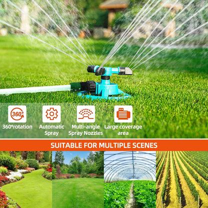 360° smart lawn sprinkler